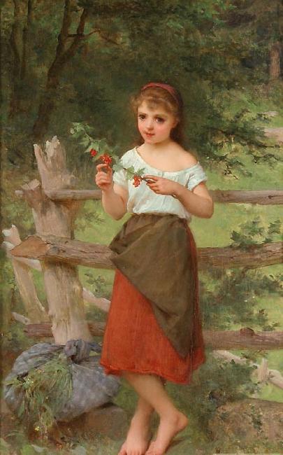 Emile Munier Contemplation china oil painting image